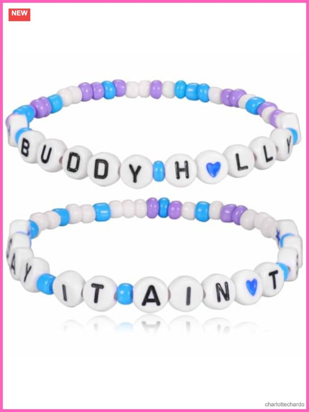 Stretch Beaded Bracelet Singer Album Merch for Concert Fans Gift
